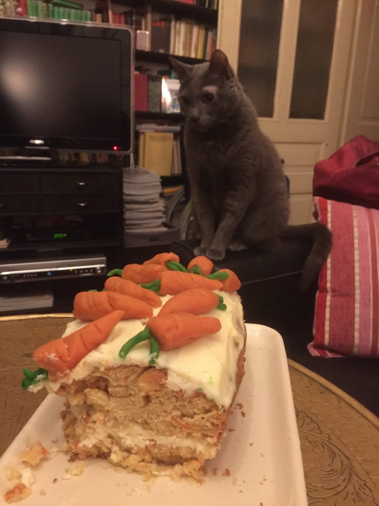carrot cake otvoren