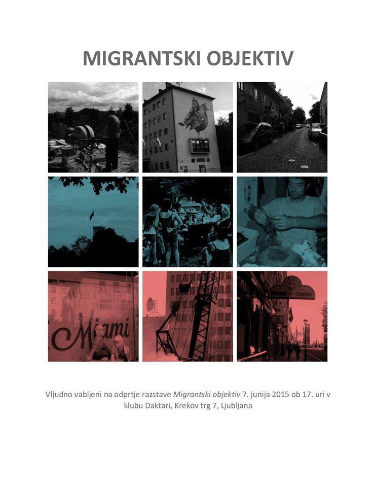 Ljubljana through migrant objective