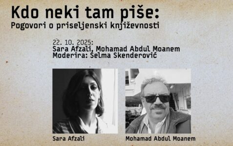 Peti večer cikla “Kdo neki tam piše”? 