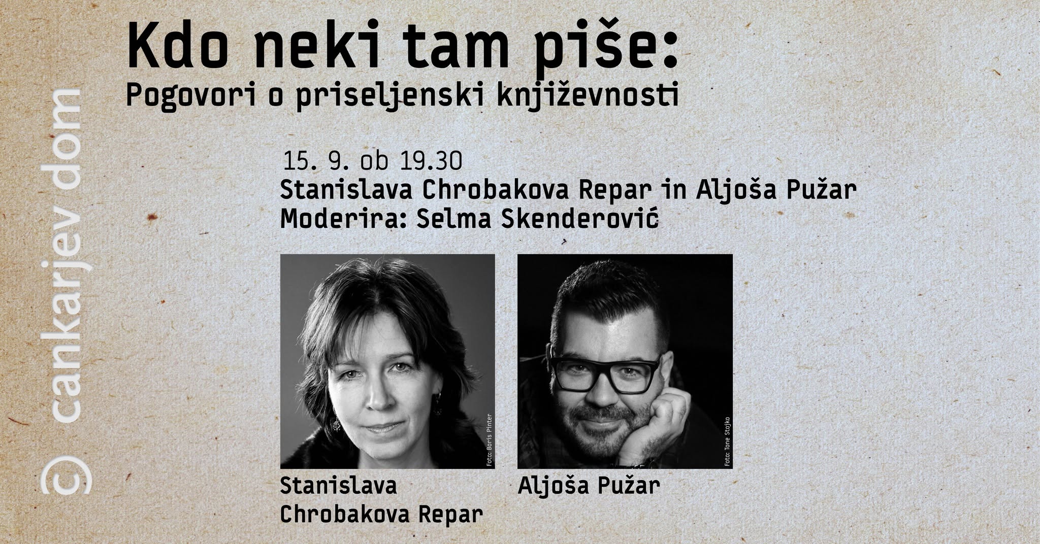 Druga sezona: “Kdo neki tam piše? ” Stanislava Chrobáková Repar in Aljoša Pužar